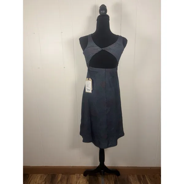 prAna Women's Skypath athletic Dress IN DEEP PINE DOTTY Xs NWT - Image 5