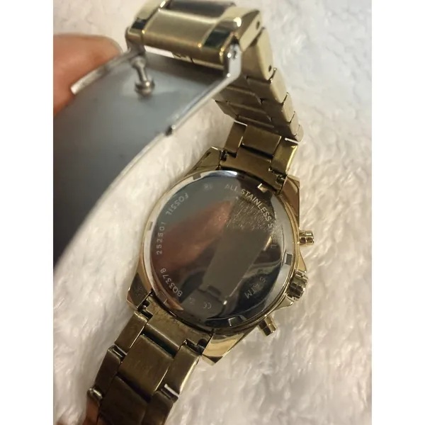 Fossil Modern BQ1775 Womens Gold Stainless Steel Analog Dial Quartz Watch HME682 - Image 2