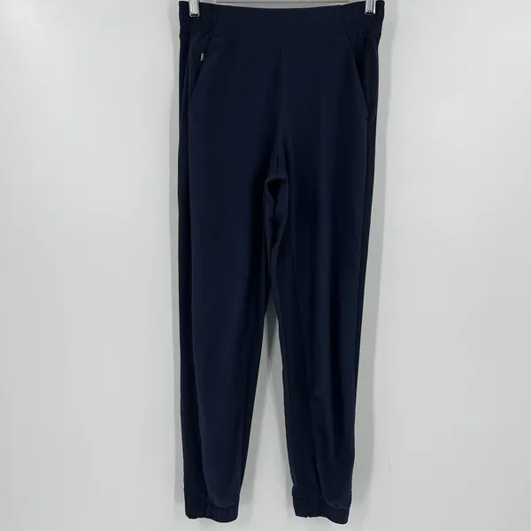 ATHLETA‎ Brooklyn Jogger Pants Women's Size 4 Blue Pull On Style 530631 Casual - Image 4