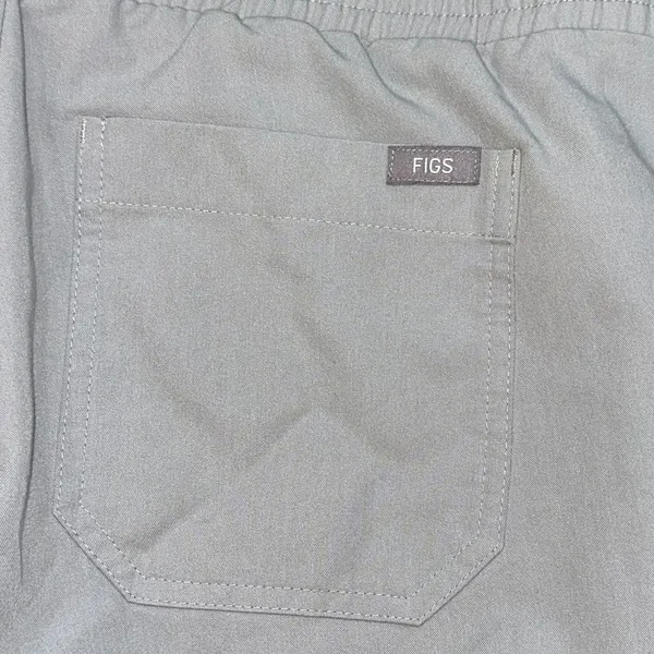 FIGS Yola High Waisted Skinny Scrub‎ Pants Light Grey XS/P Healthcare Medical - Image 5