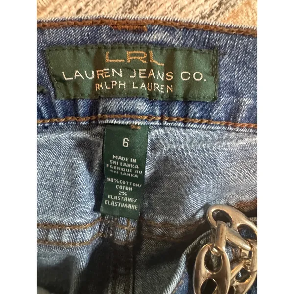 Lauren Ralph Lauren Jeans Co Classic Bootcut Blue Denim Jeans Size 6 - Image 6