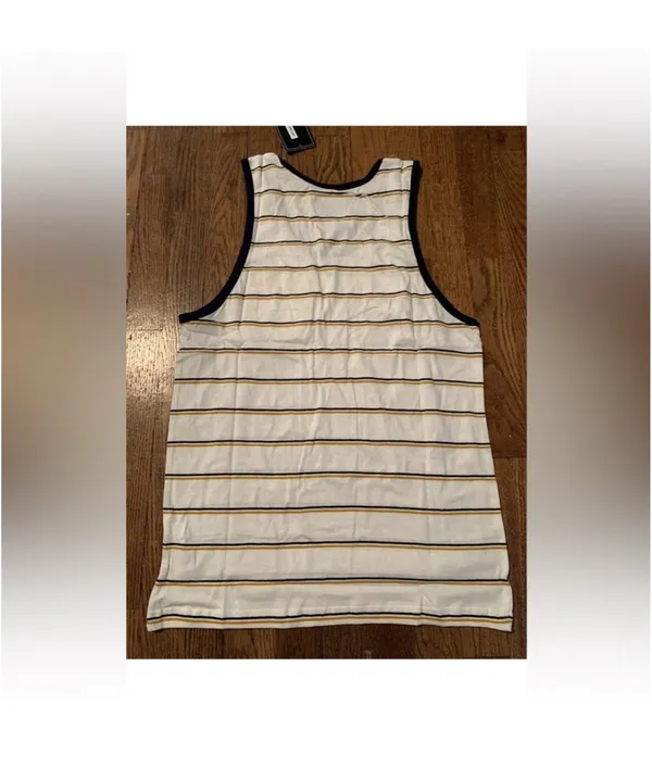 Nordstrom PREMIUM XPRESSION PX Striped SMALL TANK TOP TEE T SHIRT MENS NEW - Image 6