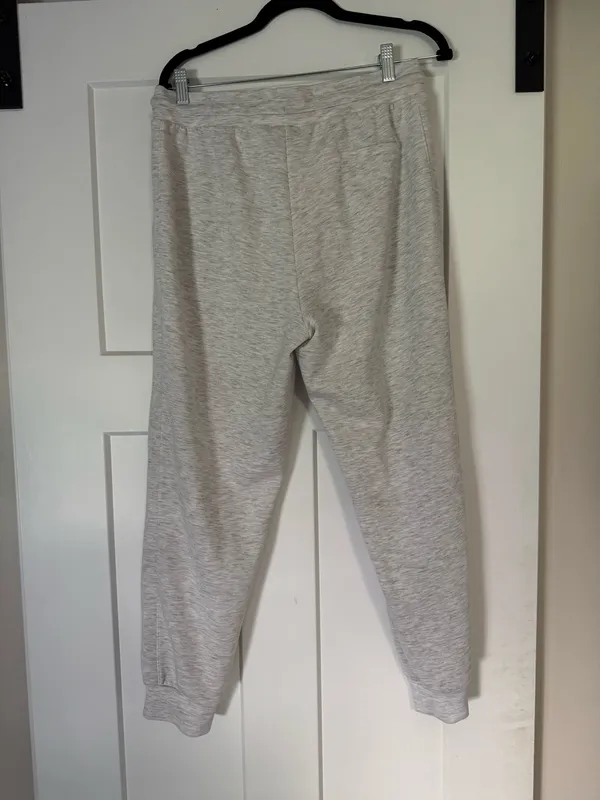 Women’s Bailey 44 Light Gray Jogger Sweatpants - Image 3