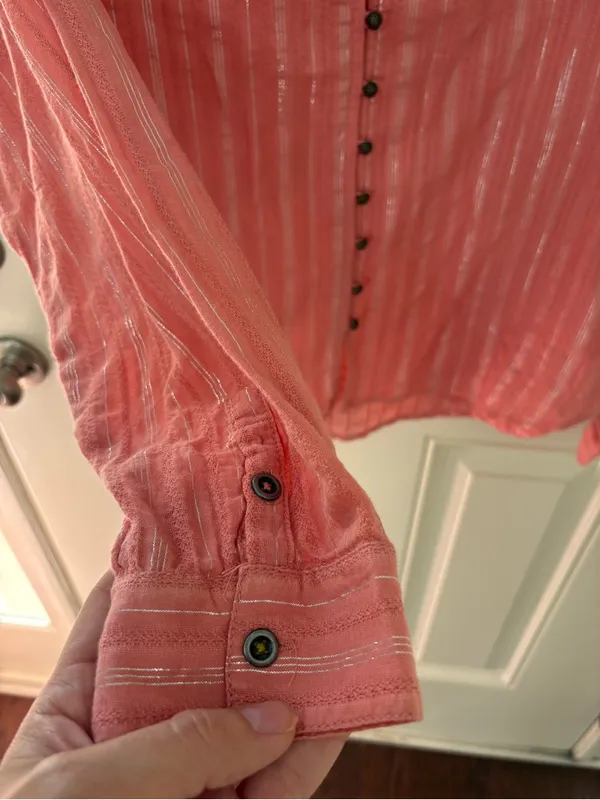 Anthropologie | Pilcro Tavi Buttondown Blouse Size Small - Image 4