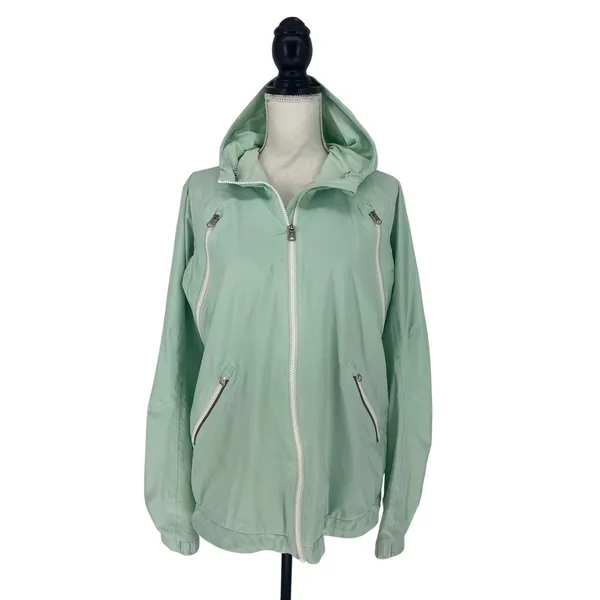 Lululemon Rise and Shine Jacket II Sea Mist‎ Water Resistant 10 - Image 2