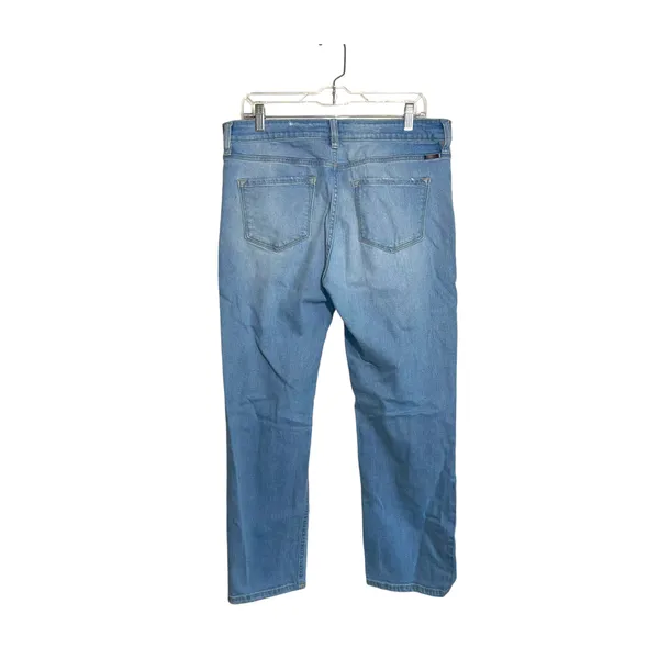 KanCan Norinne Light Wash High Rise Ripped Straight Leg Jeans - Image 7
