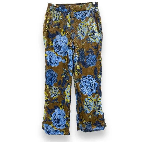 Offline by Aerie Bronze Floral Chillside Snow Puffer Ski Pants Sz L NEW‎ - Image 3