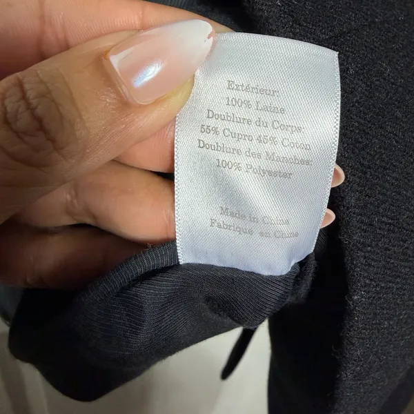 Everlane Wrapped Belt Wool Blend Coat - Image 4