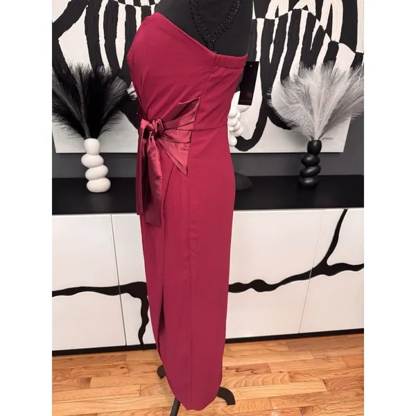 TFNC London Ollena Midi Dress Women's 8 Mulberry Purple Formal Cocktail NWT - Image 6