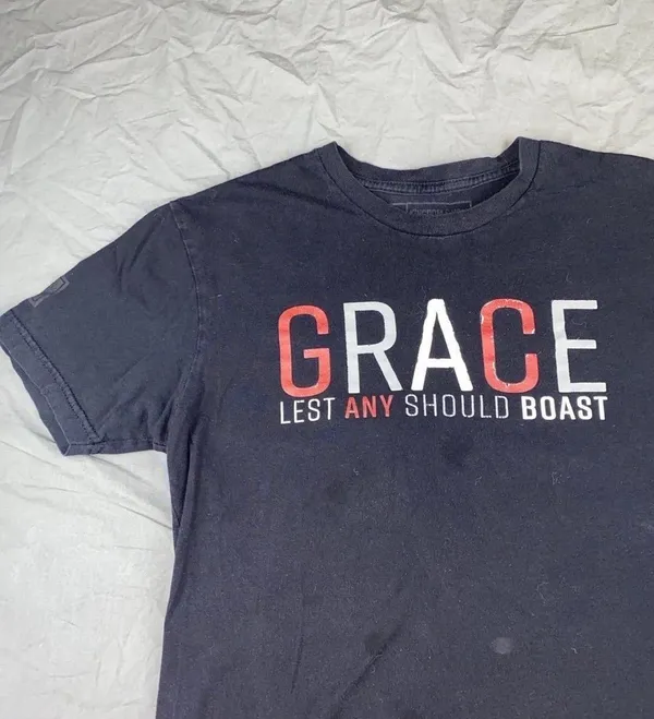 Faith Tshirt Blue - Image 2