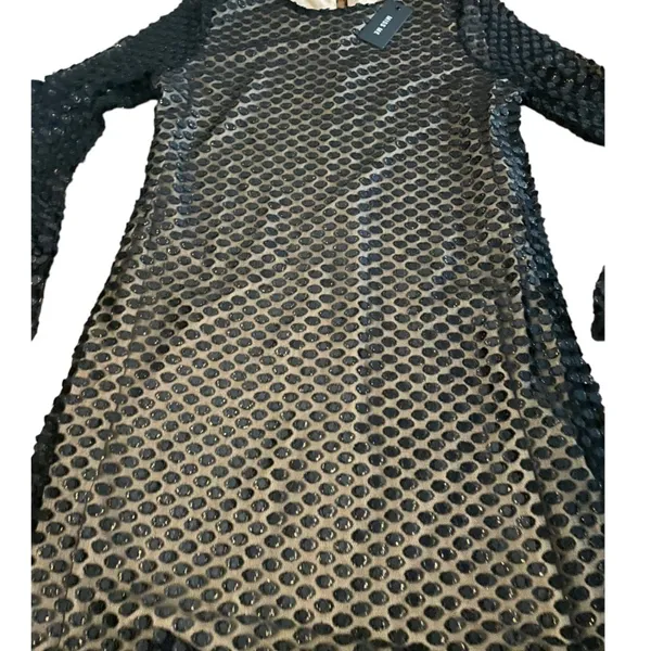 NWT Miss Me Bell Sleeve black dress size medium D - Image 2