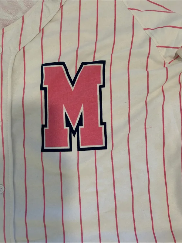 Megan Moroney Short Sleeve Graphic Jersey - White Striped 2X, NEW NWT - Image 6