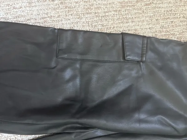 Leather ZARA Pants Black - Image 3