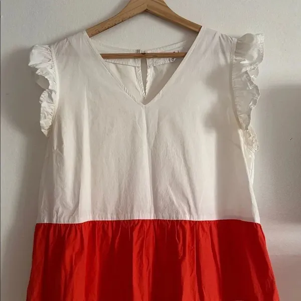 THML Multicolor Ruffle Sleeve Dress - Image 2