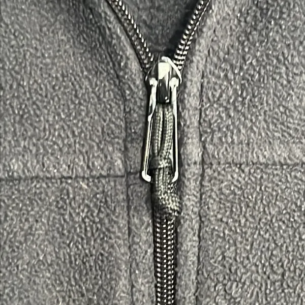 Columbia Full Zip Fleece Jacket - Size Small -  Black - Image 3