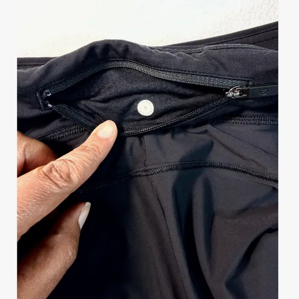 Lululemon Women’s Size 4 Black‎ Running Skort Built-In Shorts Pockets - Image 14
