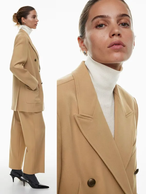 Wilfred • Aritzia Allegro Blazer oversized double breasted boyfriend menswear - Image 12