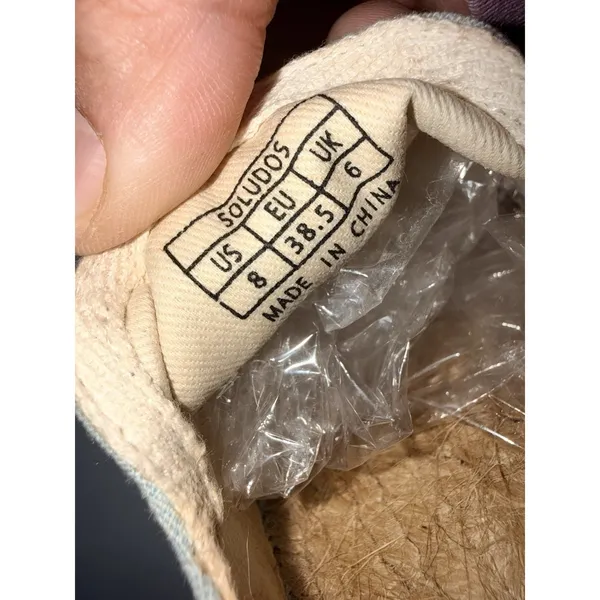 Soludos Embroidered "c'est la vie" Espadrilles‎ Size 8 L - Image 7