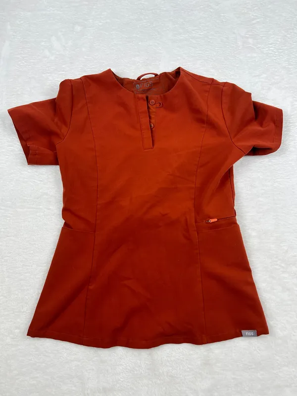 FIGS Scrub Set Women’s XXS Auburn Bristol Henley Yola High Rise Skinny - Image 2