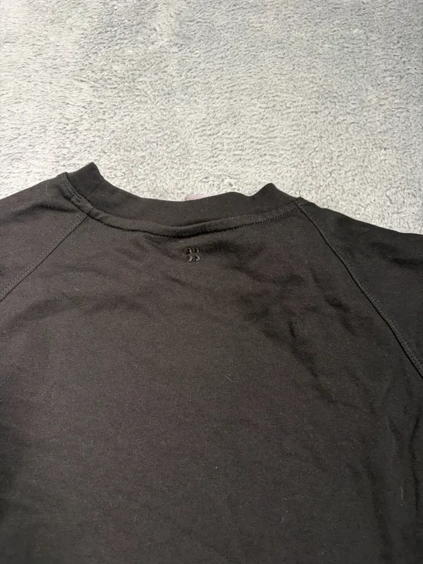 Sweaty Betty Cropped Black Long Sleeve Sweatshirt 4-6 small - Image 10