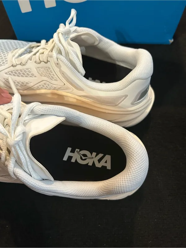 HOKA Clifton athletic training running lace up shoes sneakers women’s 8 new - Image 6