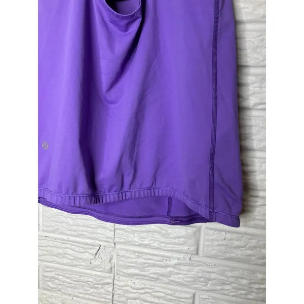 Lululemon athletica catch me tank power purple Running‎ athletic women's size 8 - Image 7