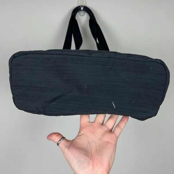 Kipling Shoulder Bag Black‎ Nylon Travel Double Strap Lightweight Solid Medium - Image 6