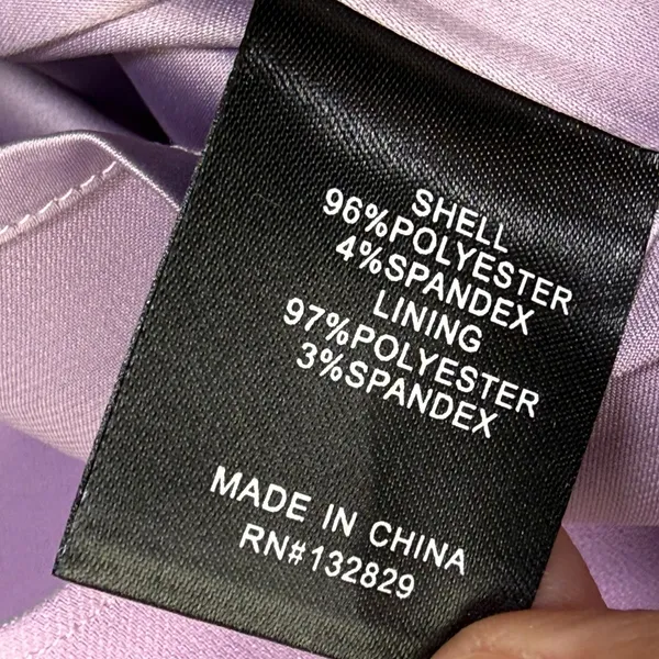 Lovers + Friends Lavender Purple‎ Ruffle Hem Mini Dress Small Square Neck Pastel - Image 6