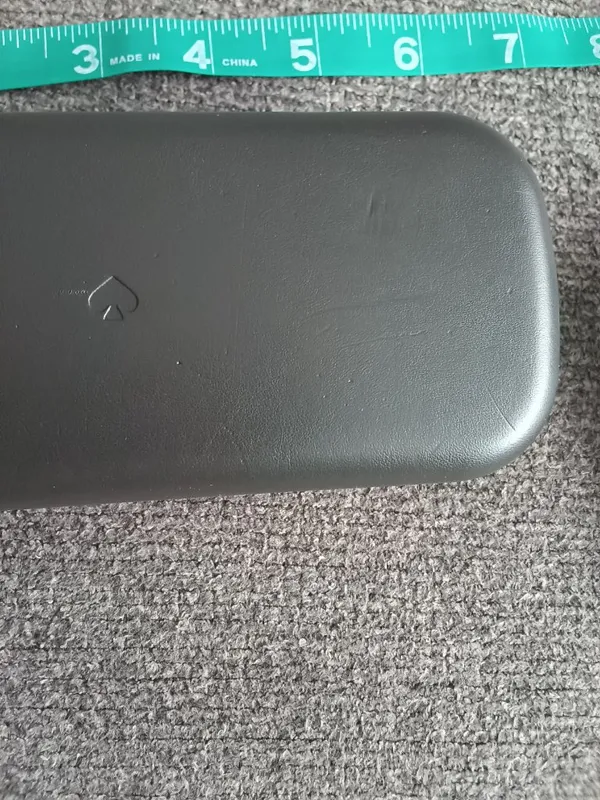 Kate Spade Green & Black Eyeglass Case So Happy To See You - Image 2