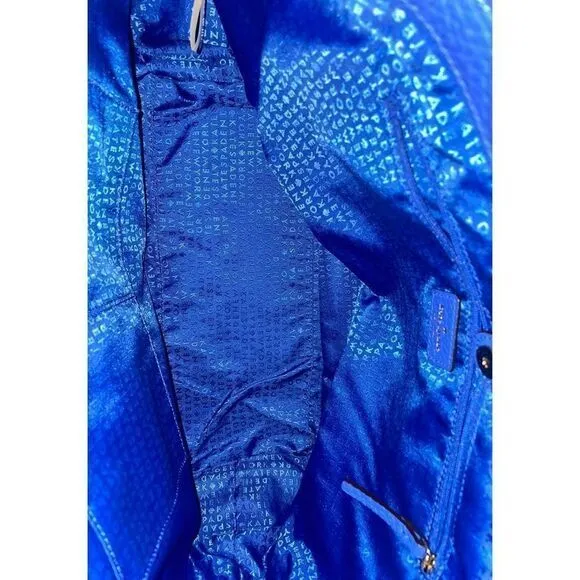 Kate Spade blue pebble‎ leather Tote Bag - Image 9