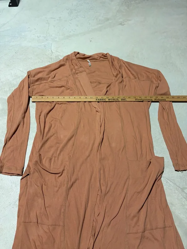 Free people intimately Lightweight Long Cardigan Duster sweater large - Image 7
