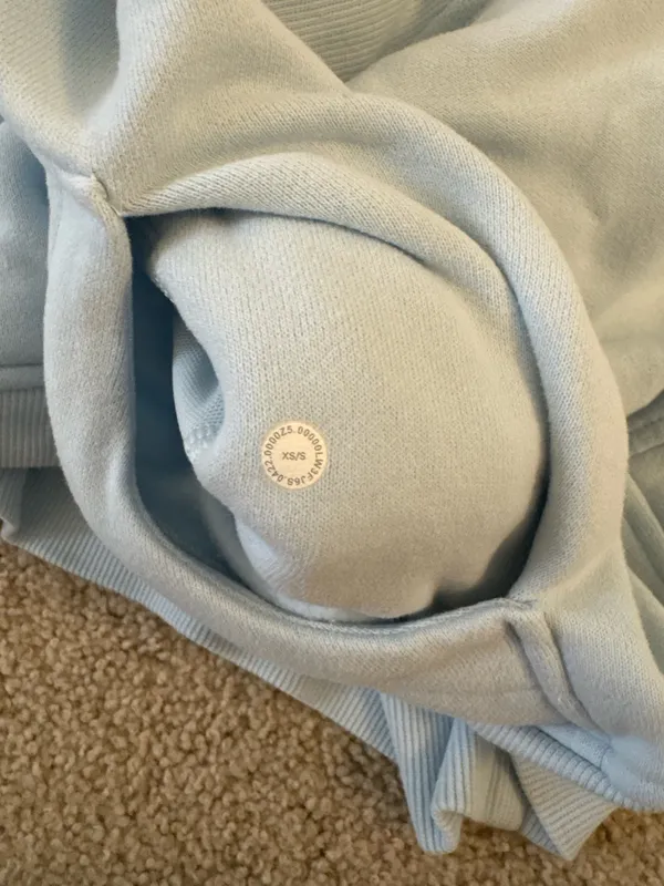 Lululemon Half-Zip Scuba Light Blue - Image 5