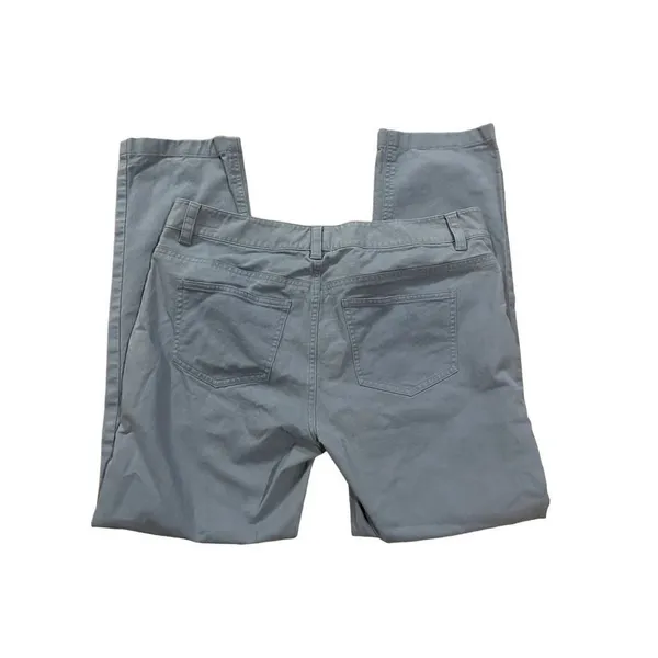 Brooks Brothers Brooke Fit womens light blue straight leg denim pants 8‎ - Image 5