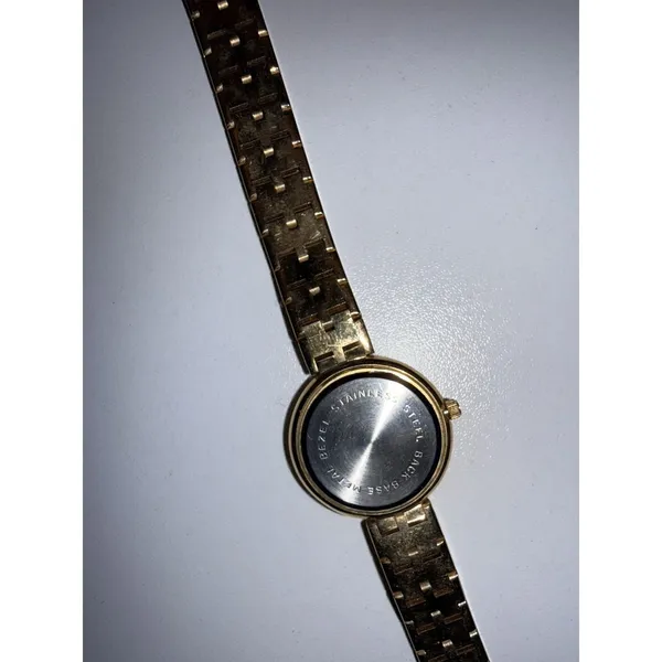 J.B. Champion Watch‎ Women's Quartz Japan Gold Tone Needs New Battery - Image 6