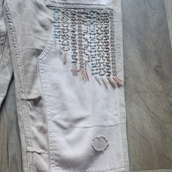 Anthropologie Pilcro The Camp Wanderer Patchwork Pants Waist 29 - Image 4
