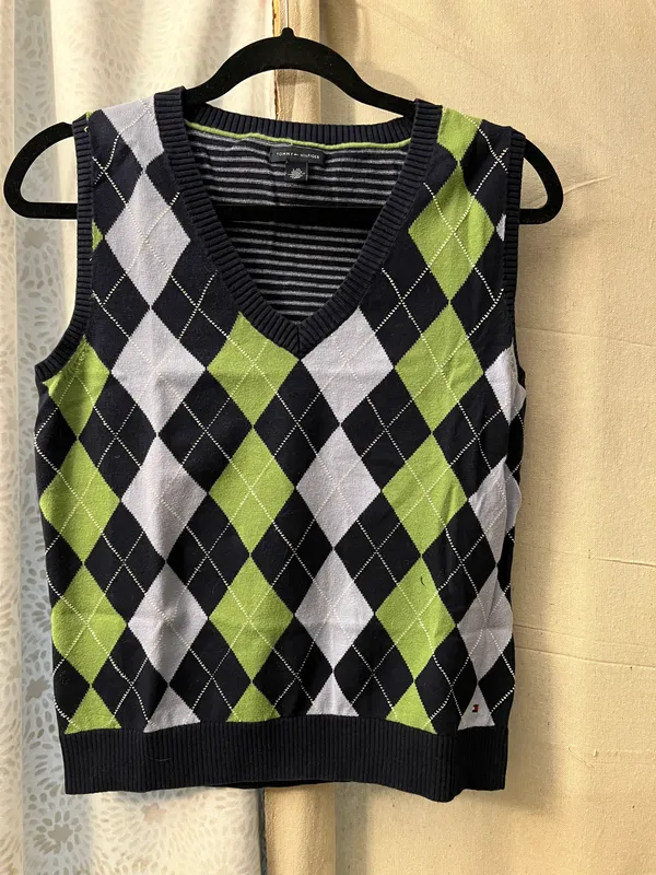 Tommy Hilfiger argyle sweater vest - Image 2