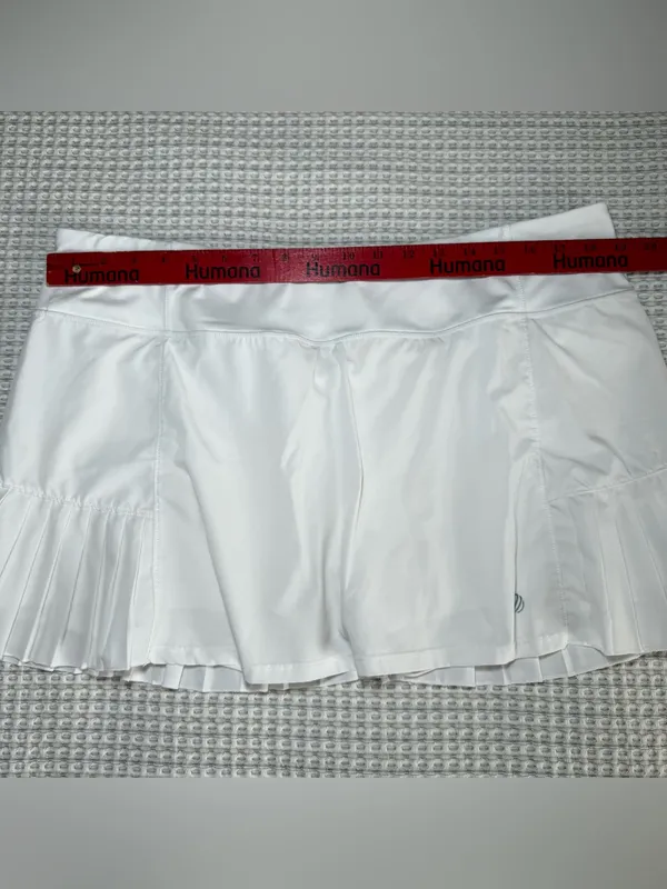 MPG Mondetta Groove White Pleated Hem Knit Skort Golf Pickleball Size XXL - Image 2