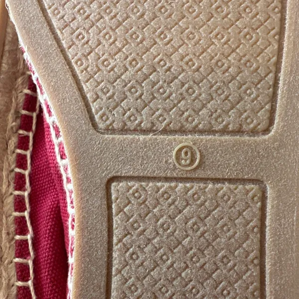 Tory‎ Burch Ozzie Ox Espadrilles Lunar New Year Red Size 9 Rare - Image 10