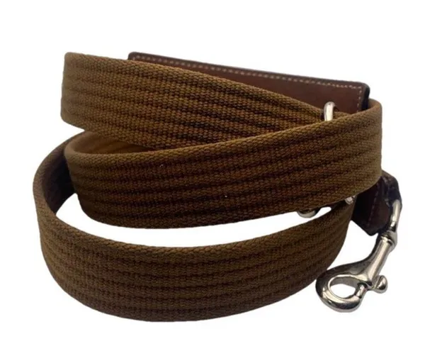 Brown Fabric Adjustable Crossbody Replacement Strap - Image 4