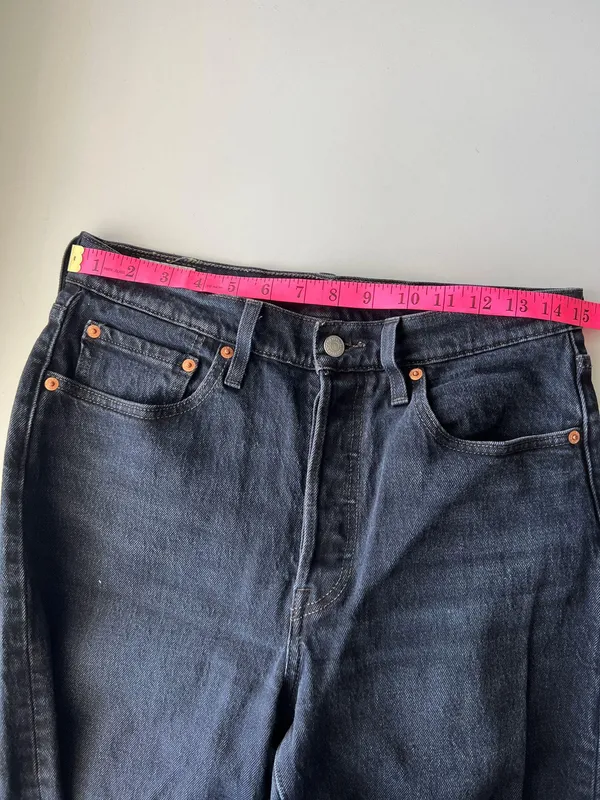 Levi's Dark Blue Denim - Image 7