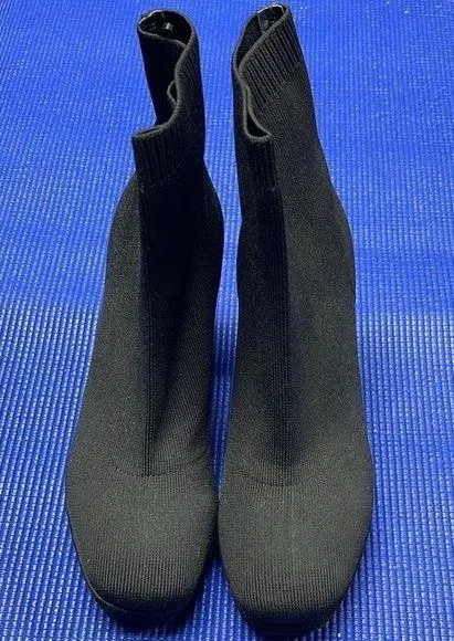 Women's 3inch heel Lightweight Dress Boot Black Size 7.5 - Image 2