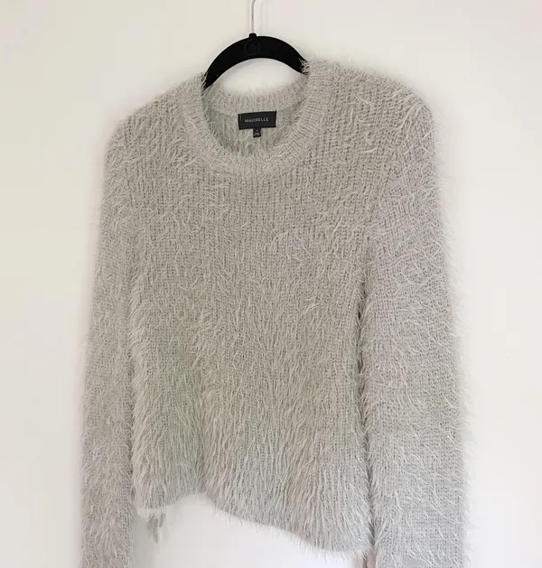 Majorelle / Revolve Marjorie Fuzzy Knit Sweater in Quartz - Image 11