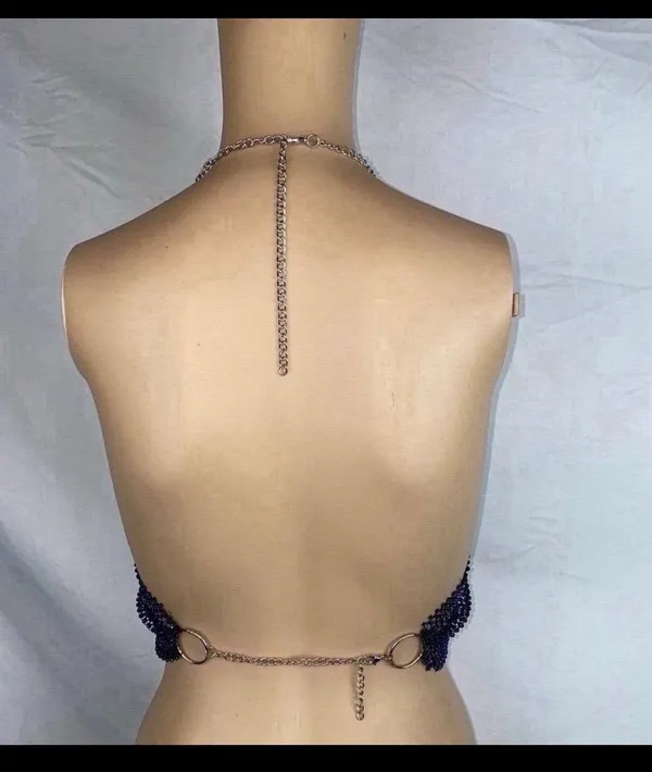 NEW Gem Bralette Purple - Image 3