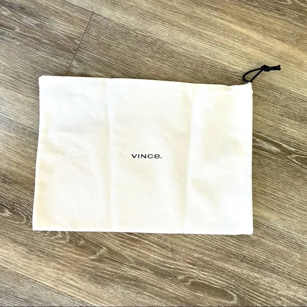 Vince white small drawstring dust bag - Image 4
