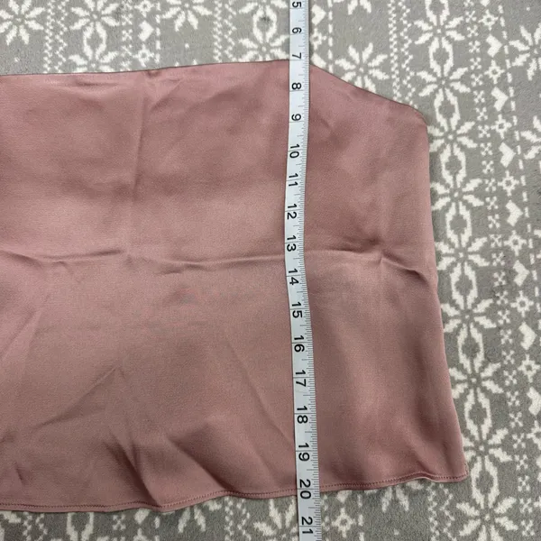 NWT Massimo Dutti Pink Strappy Satin Top Size Medium‎ - Image 12