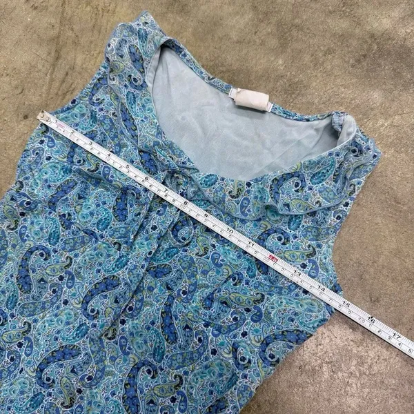 Vintage retro y2k paisley coquette floral mini ruffle dress - Image 3
