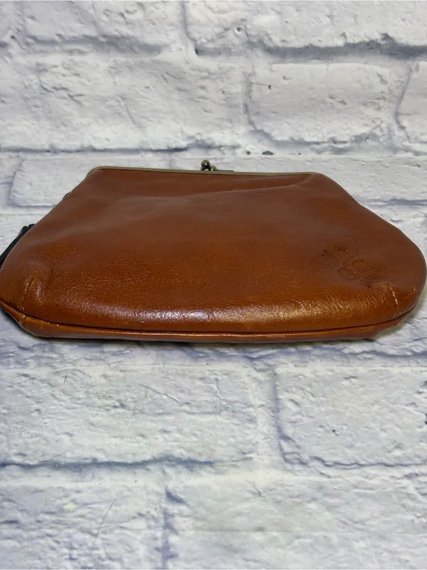 Patricia Nash Savena Kiss-Lock Leather Wristlet Suede Interior Detachable Strap - Image 15
