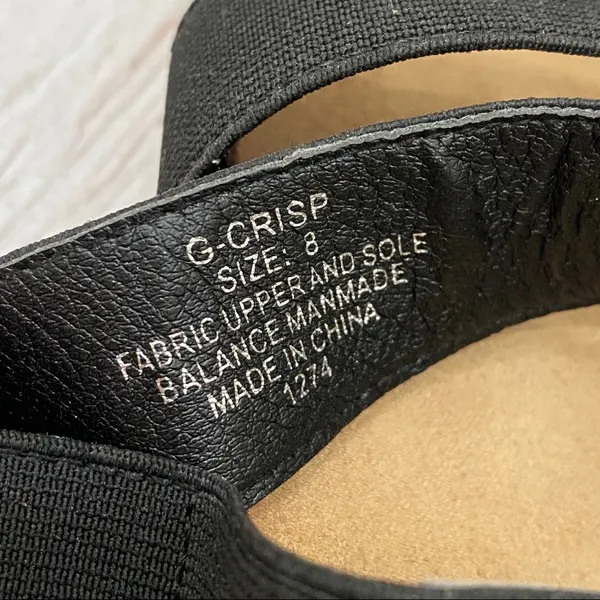 Madden Girl Black Espadrille Platform Sandals 8 - Image 14