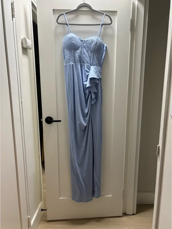 Hello Molly Blue Formal Dress - Image 3