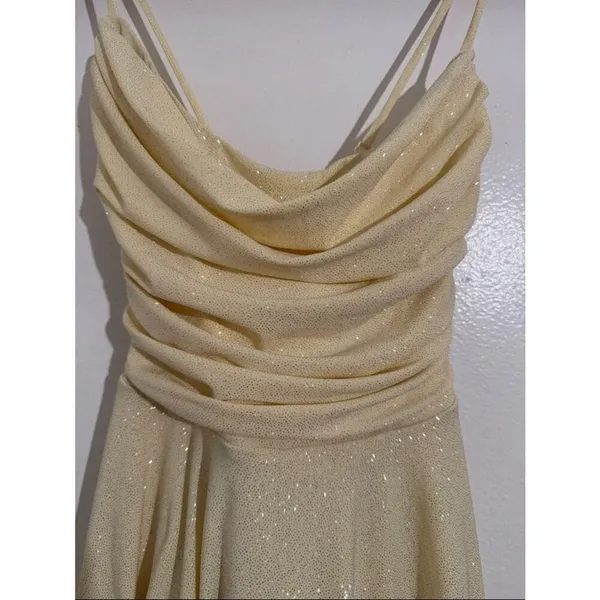 Windsor Shine All Night Glitter Knit A-Line Romper NWT - Image 3